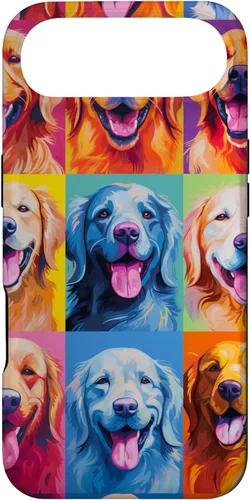 Vista 27 de Carcasa para iPhone 16 Golden Retriever Dog Owner