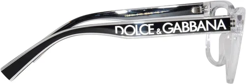 Vista 3 de Dolce & Gabbana DG 5101 3133 - Gafas de cristal (plástico, cuadradas, 1.969 in), Claro