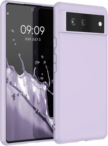 Vista 24 de kwmobile Funda compatible con Google Pixel 6 - Funda protectora de silicona TPU suave y delgada - Piedra antigua