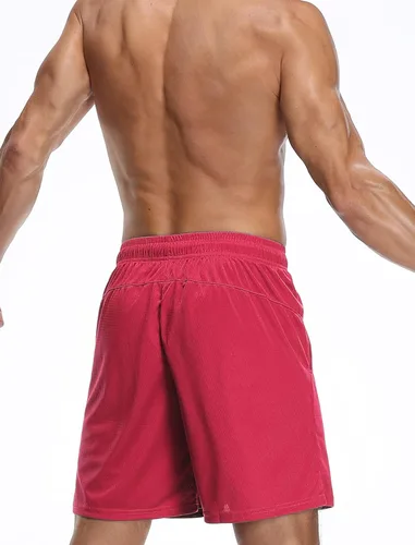 Vista 6 de NELEUS Pantalones cortos de correr para hombre de 7 pulgadas con bolsillos