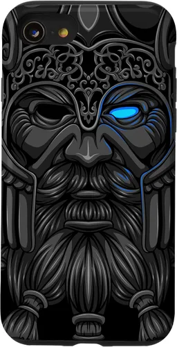 Vista 18 de Allfather Odin - Raven God - Norse Viking God in Asgard Case for iPhone 17
