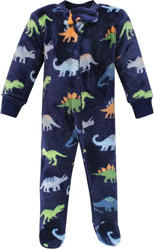 Vista 3 de Hudson Baby Pijama de felpa para bebé niña para dormir y jugar