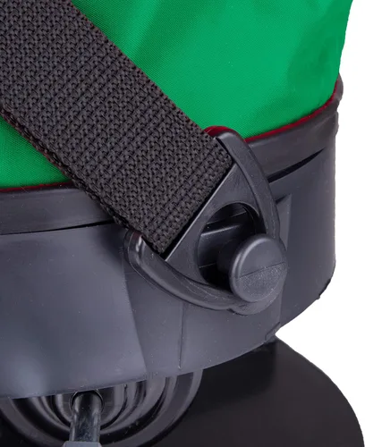 Vista 3 de EarthWay Esparcidor de semillas de bolsas de 25 libras, esparcidor de semillas de césped, esparcidor de mano, esparcidor de césped para césped