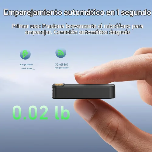Vista 3 de Amplificador de voz inalámbrico con 2 micrófonos magnéticos Lavalier, carga y almacenamiento, amplificador de voz para profesores con altavoz