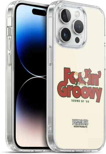 Vista 133 de Head Case Designs Funda de gel suave con licencia oficial de Peanuts Freak Flag Fly Woodstock 50th compatible con Apple iPhone 7 Plus/iPhone 8 Plus