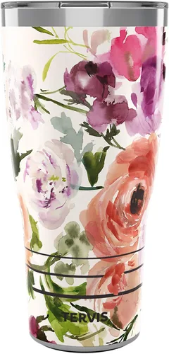 Vista 18 de Tervis Kelly Ventura - Colección Floral hecha en Estados Unidos Vaso aislado de doble pared para viajes mantiene las bebidas frías y calientes, 24