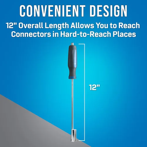 Vista 2 de Jonard Tools RF-12 Extra Force F Conector herramienta, 12 pulgadas de longitud
