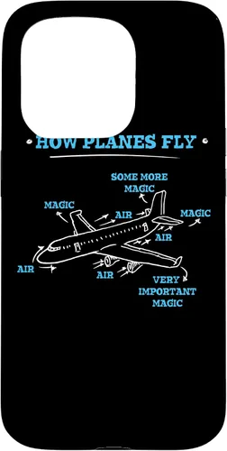 Vista 14 de Regalo de avión para pilotos y nerds de aviación - Funda Wie para iPhone 17