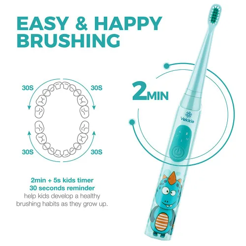 Vista 4 de Vekkia - Cepillos de dientes eléctricos para niños