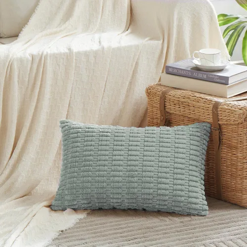 Vista 39 de Fancy Homi - Fundas decorativas para cojines, 18 x 18 pulgadas, para sala, sofá o cama, decoración rural, estilo bohemio, funda de cojín cuadrada