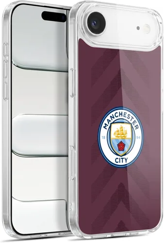 Vista 123 de Head Case Designs Funda de gel con licencia oficial del Manchester City Man City FC Away 2022/23 [protección de grado militar] compatible con Apple
