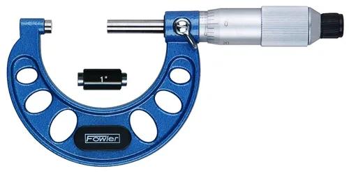 Vista 17 de Fowler 52-240-003-1, Micrómetro de Pulgadas Exterior con Rango de Medición de 5,1 a 7,6 cm