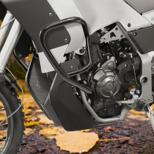 Vista 5 de Protector inferior del motor de la motocicleta, parachoques de carretera, barras de choque para Y-amaha Tenere 700 XTZ700 T700 T7 2019 2020 2021
