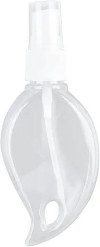 Vista 8 de Recipiente vacío para líquidos, reutilizable de 1.7 fl oz, llavero vacío, botella de viaje, portátil, transparente para la mano