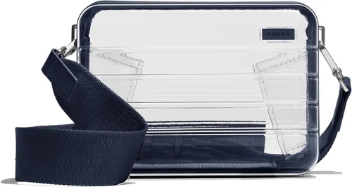 Vista 7 de Away Bolsa transparente para estadios, mini, bandolera transparente para conciertos, festivales y eventos deportivos