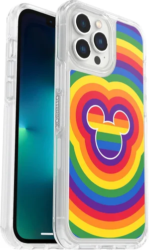Vista 5 de OtterBox Funda para iPhone 13 Pro Max y iPhone 12 Pro Max Symmetry Series - Picnic Daisy, Ultra-Sleek, compatible con carga inalámbrica, bordes