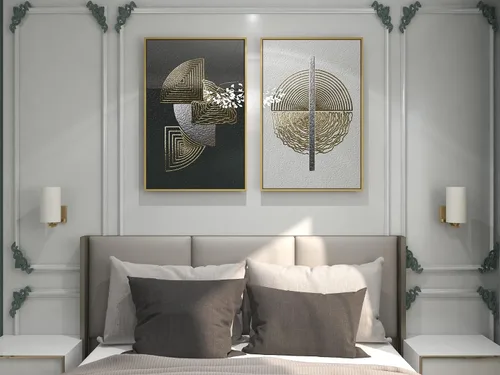 Vista 3 de Aplique de pared de tela a pilas, 2 unidades, juego de 2 lámparas de pared con pilas, no requiere cableado, para interiores, granja, lámpara