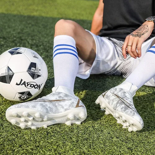 Vista 5 de Foture 4.1 Netfit FG AG - Zapatos deportivos de fútbol XX 17.2 para suelo firme, zapatos de fútbol