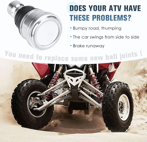 Vista 6 de Youxmoto Rótulas superior/inferior para Polaris General 4 1000 2016-2022; Polaris Ranger 500/570/700/800/900 xp 1000 2009-2019; RZR Scrambler