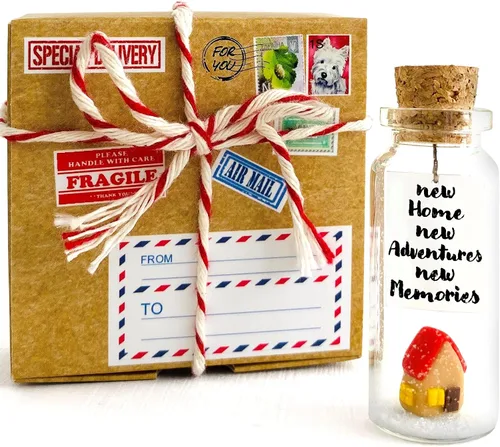 Vista 15 de Kseniya Revta Idea de regalo inspiradora con mensaje en una botella - Regalos elegantes para amigos y familia - Regalos únicos para novio y novia