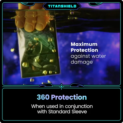 Vista 7 de TitanShield 200 fundas interiores de tarjeta de 60 micrones ultra transparentes de tamaño estándar, ajuste perfecto exacto. Perfectas para doble