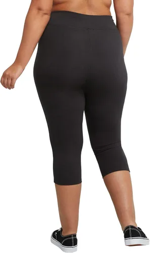 Vista 2 de Just My Size Calzas capri elastizadas de jersey talle grande para mujer