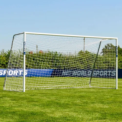 Vista 23 de Porterías de fútbol de aluminio FORZA [11 tamaños] Postes de portería de fútbol profesional *Las redes de portería utilizadas por los clubes