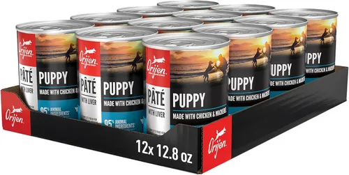 Vista 10 de ORIJEN Amazing Grains - Comida seca para perros con alto contenido de proteínas, receta para cachorros, bolsa de 4 libras WHOLEPREY Ingredients