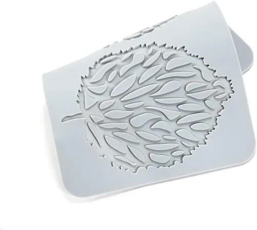 Vista 8 de TUKE Moldes de encaje para decoración de pasteles, moldes de silicona de hojas 3D para hornear moldes de gomitas, moldes de fondant de arcilla