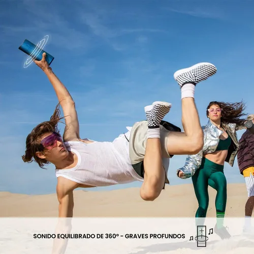 Vista 3 de Ultimate Ears Boom 3 - Altavoz inalámbrico Bluetooth, sonido audaz + graves profundos, Bluetooth, botón mágico, impermeable, batería de 15 horas