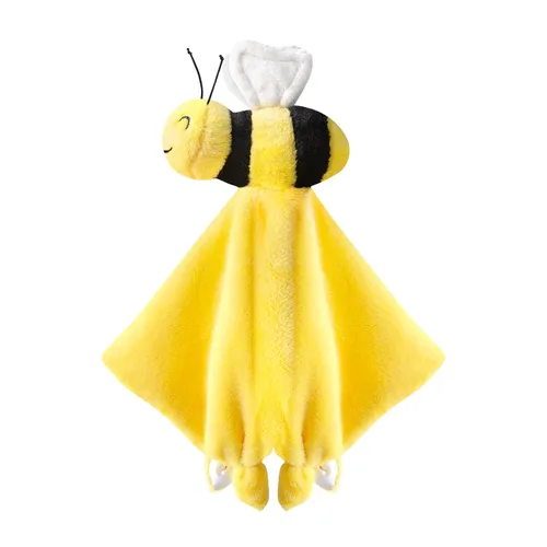 Vista 19 de Pro Goleem Manta de Seguridad de Elefante, Manta de Apego Suave Unisex Regalos para Bebés para Niños y Niñas Juguete de Abrazo Animal de Peluche