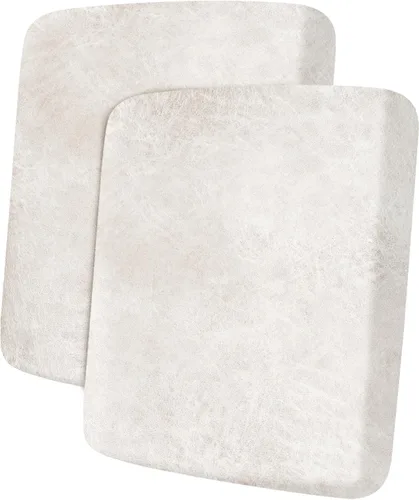 Vista 19 de ANARACHON Fundas de cojín de sofá con aspecto de cuero, juego de fundas de asiento de sofá, protector de muebles para sillón seccional, sofá biplaza