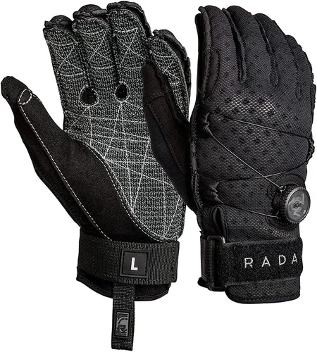 Vista 9 de Radar Vapor-K Boa - Guante de esquí acuático para interiores y exteriores, color negro y sombra, Ariaprene