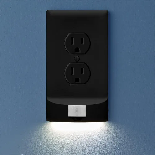 Vista 9 de Individual - SnapPower MotionLight [para tomas de corriente decorativas] - Luces nocturnas LED con detección de movimiento integradas en la placa