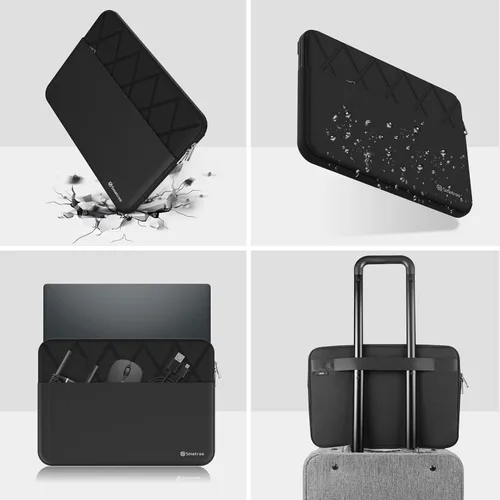 Vista 8 de Smatree Funda para ordenador portátil de 15 pulgadas para Microsoft Surface Negro élite