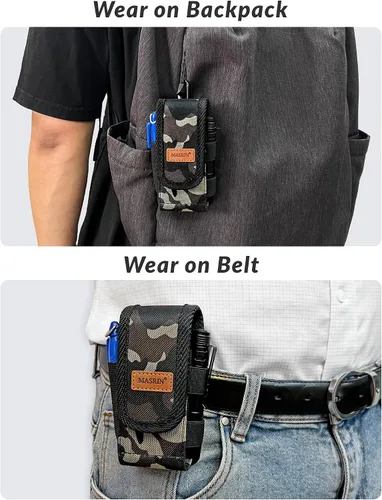 Vista 6 de Funda multiherramienta, funda multiherramienta para cinturón, funda multiherramienta, soporte para cinturón de bolsillo, bolsa de herramientas