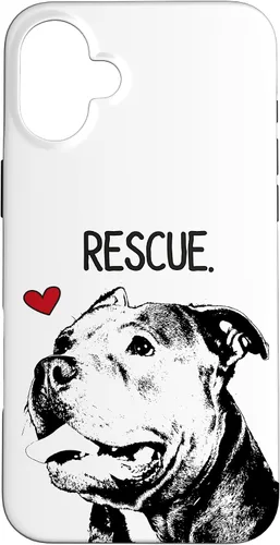 Vista 23 de Rescue Pitbull Dog Save Dogs Pit Bull Lover - Carcasa para iPhone 17