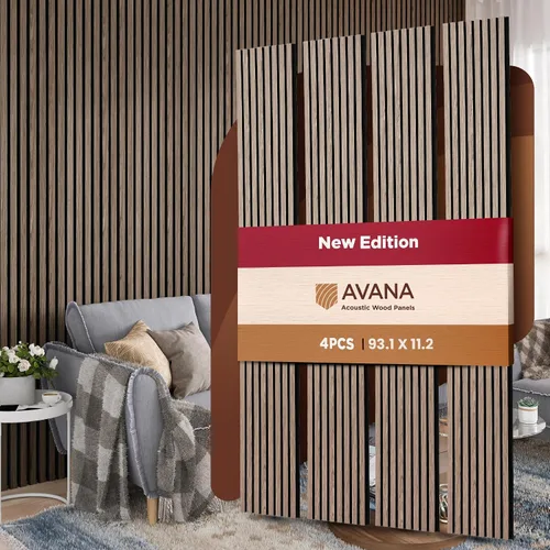 Vista 60 de Paquete de Muestras de Color de Paneles de Pared Acústicos Avana - Paneles de Madera Premium para Decoración de Paredes - Insonorización