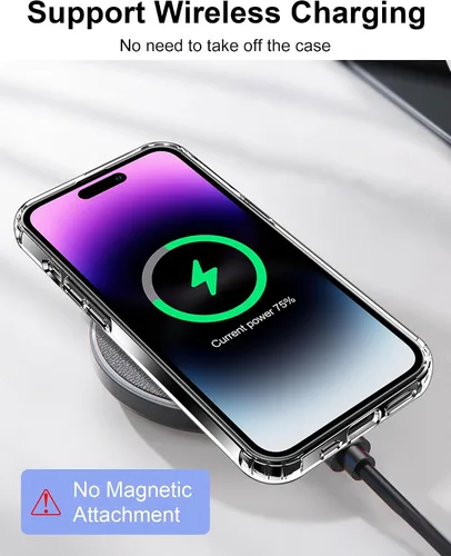 Vista 333 de HOOMIL Funda para iPhone 7 Plus/iPhone 8 Plus de 5.5 Pulgadas, sin amarillamiento, protección contra caídas, cubierta trasera dura transparente