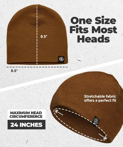 Vista 5 de Gorro original Gorro de punto suave Cálido y duradero