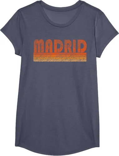 Vista 14 de clásico Retro Madrid playera, hombre 3XL, Asphalt Negro