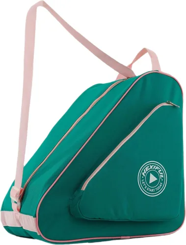 Vista 7 de HEXIFUL Bolsa para Patines de Hielo, En Línea, Roller y Quad - Para Niños y Adultos Albaricoque/Amarillo 016