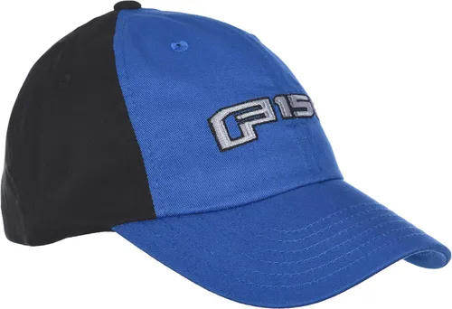 Vista 2 de Gorra ajustable con logo de la bandera de cuadros para hombre Ford F150, azul y negro