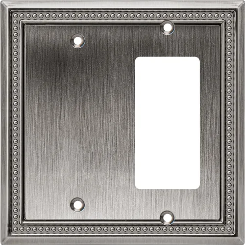 Vista 28 de Henne Bery Sunken Pearls Placa de Pared Decorativa de Servicio Pesado Placa de Interruptor Cubierta de Tomacorriente