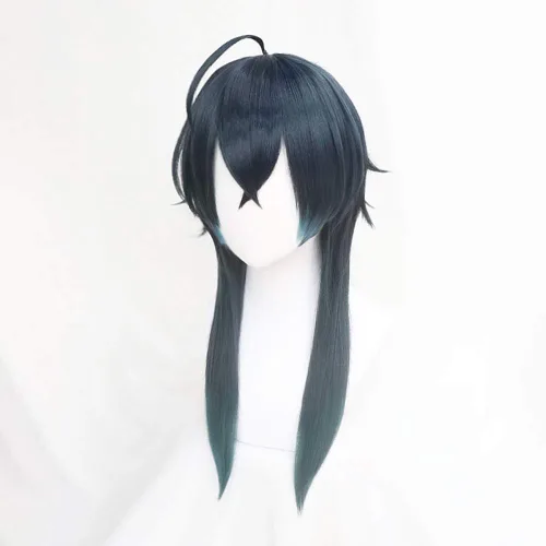 Vista 3 de Malleus Draconia - Peluca de anime para disfraz de personaje, peluca de cosplay