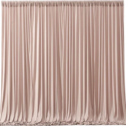 Vista 60 de Cortinas de Fondo Beige - Cortinas de Poliéster Sin Arrugas para Fotografía, Cortinas de Fondo para Fiestas, para Decoraciones de Baby Shower