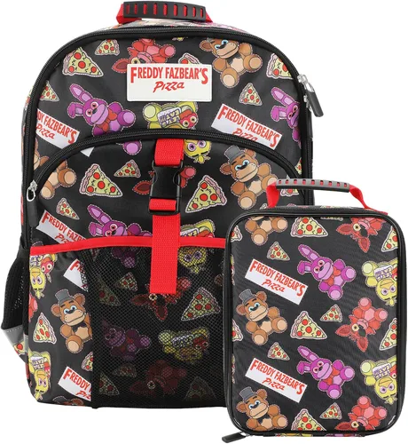 Vista 21 de Bioworld Conjunto de Mochila Premium y Kit de Almuerzo de Batman de 2 Piezas de 16" para Niños