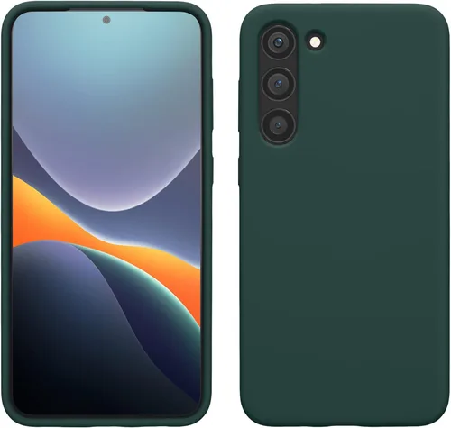 Vista 267 de kwmobile Funda compatible con Samsung Galaxy S9 - Funda de silicona TPU con acabado suave - Blue Reef