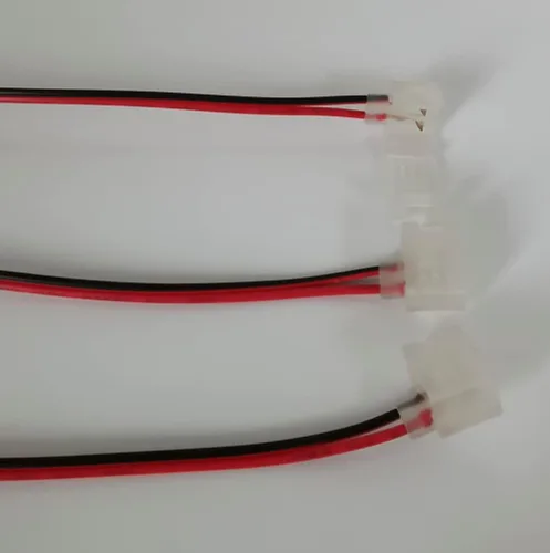 Vista 9 de 99 Lighting 10 piezas 12V conector de neón LED sin soldadura Accesorios para Conectar Flex de Cuerda de Neón de 6x12mm (para 6x12mm)