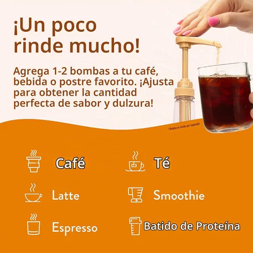 Vista 6 de Jordan's Skinny Syrups Butter Toffee, jarabe aromatizante sin azúcar, botella de 25.4 onzas líquidas (paquete de 2).